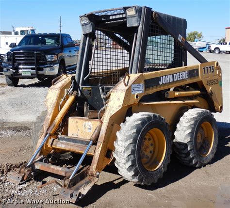 jd 7775 skid steer specs|john deere 7775 hydraulic oil.